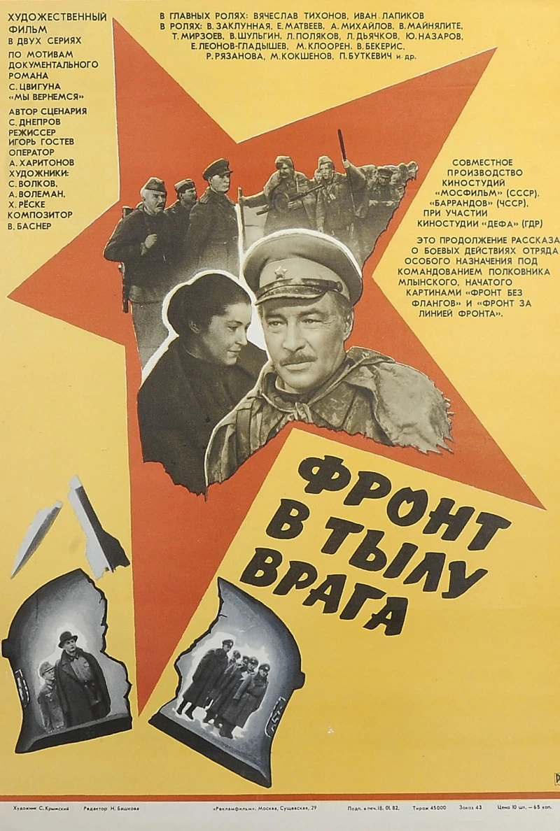 Фронт в тылу врага 1982